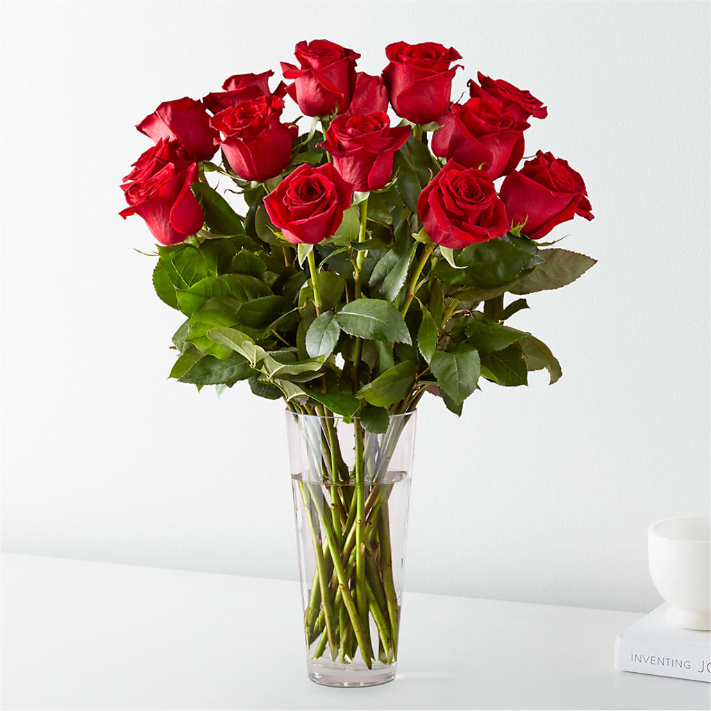 Long Stem Red Rose Bouquet – The Blessed Florist, Brandon FL
