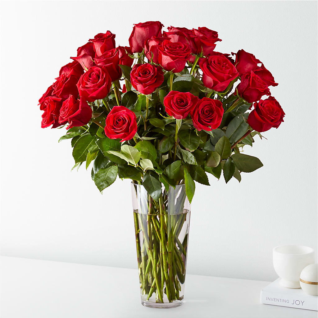 Long Stem Red Rose Bouquet – The Blessed Florist, Brandon FL