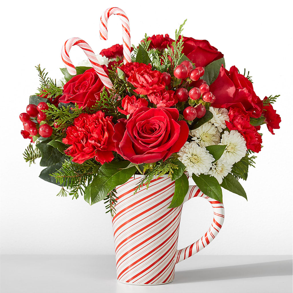 Peppermint Swirl Mug – The Blessed Florist, Brandon FL