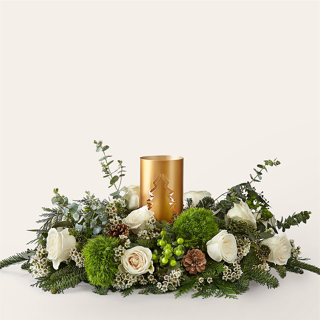 Chestnuts Roasting Centerpiece – The Blessed Florist, Brandon FL