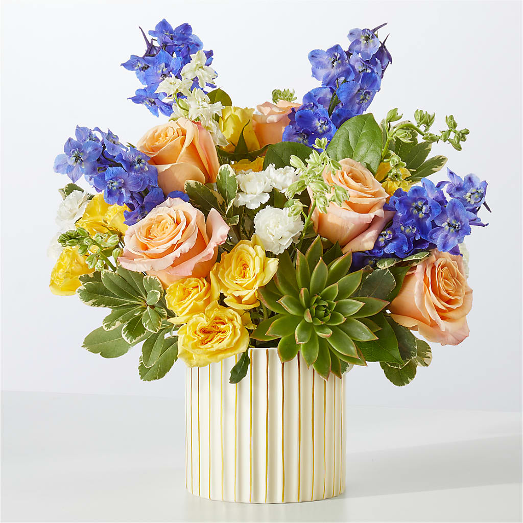 Cobalt Reverie Bouquet – The Blessed Florist, Brandon FL