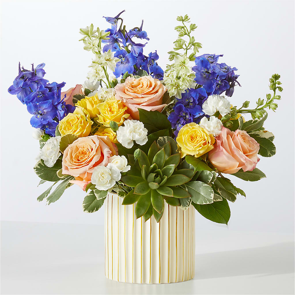 Cobalt Reverie Bouquet – The Blessed Florist, Brandon FL