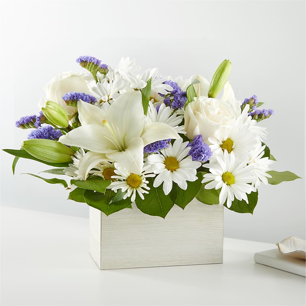 Beyond Blue Box Bouquet – The Blessed Florist, Brandon FL