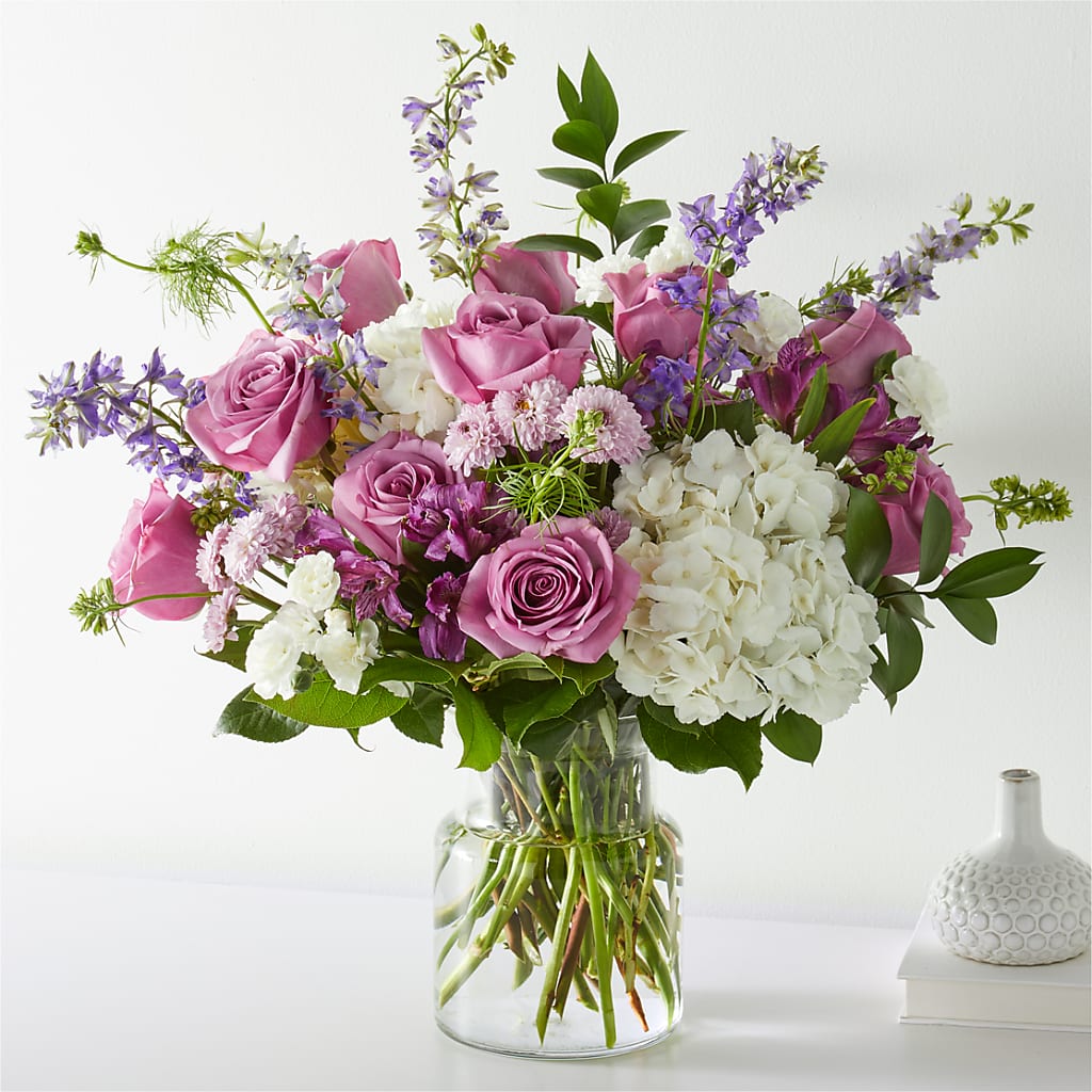Violet Caress Bouquet – The Blessed Florist, Brandon FL