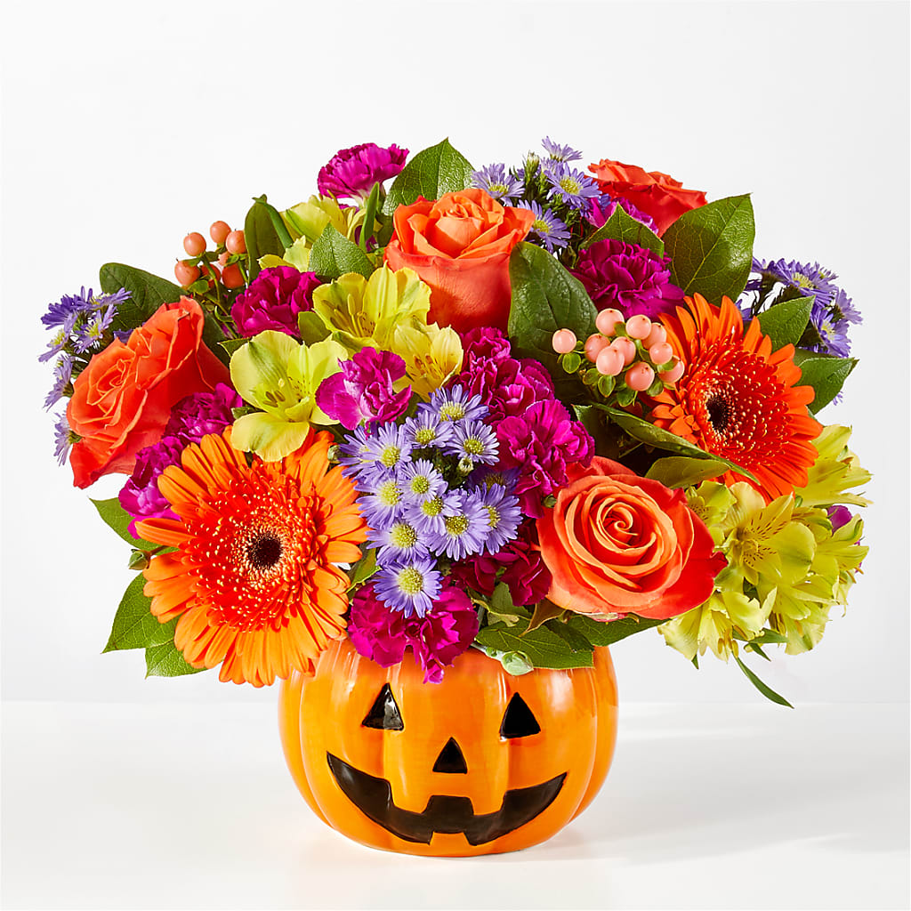 Tricks & Treats Pumpkin – The Blessed Florist, Brandon FL