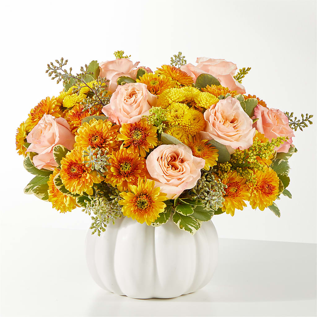 Peachy Pumpkin – The Blessed Florist, Brandon FL