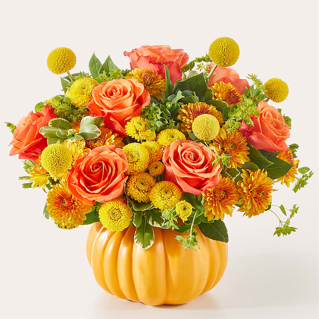 Gourdgeous Pumpkin – The Blessed Florist, Brandon FL