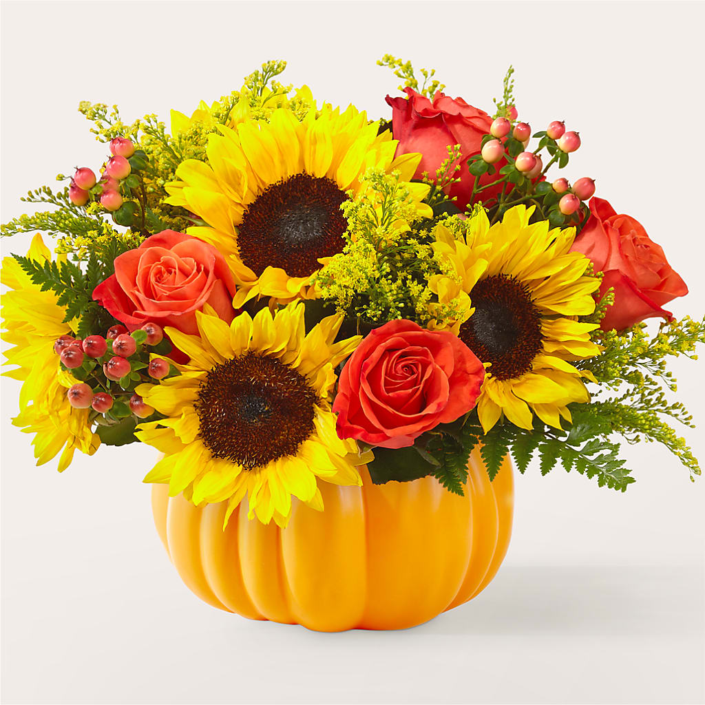 Pick of the Patch Pumpkin Bouquet – The Blessed Florist, Brandon FL