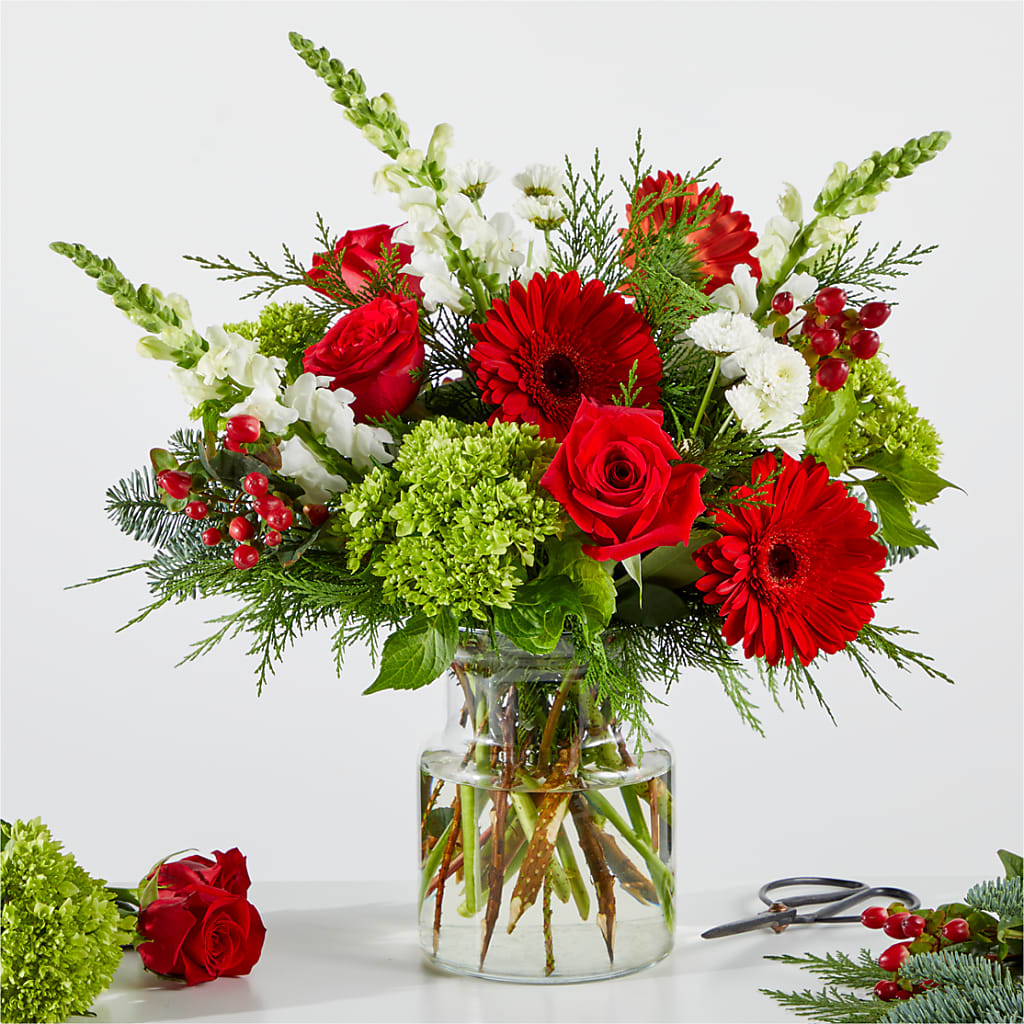 Merry Moment Bouquet – A Florist Original – The Blessed Florist, Brandon FL