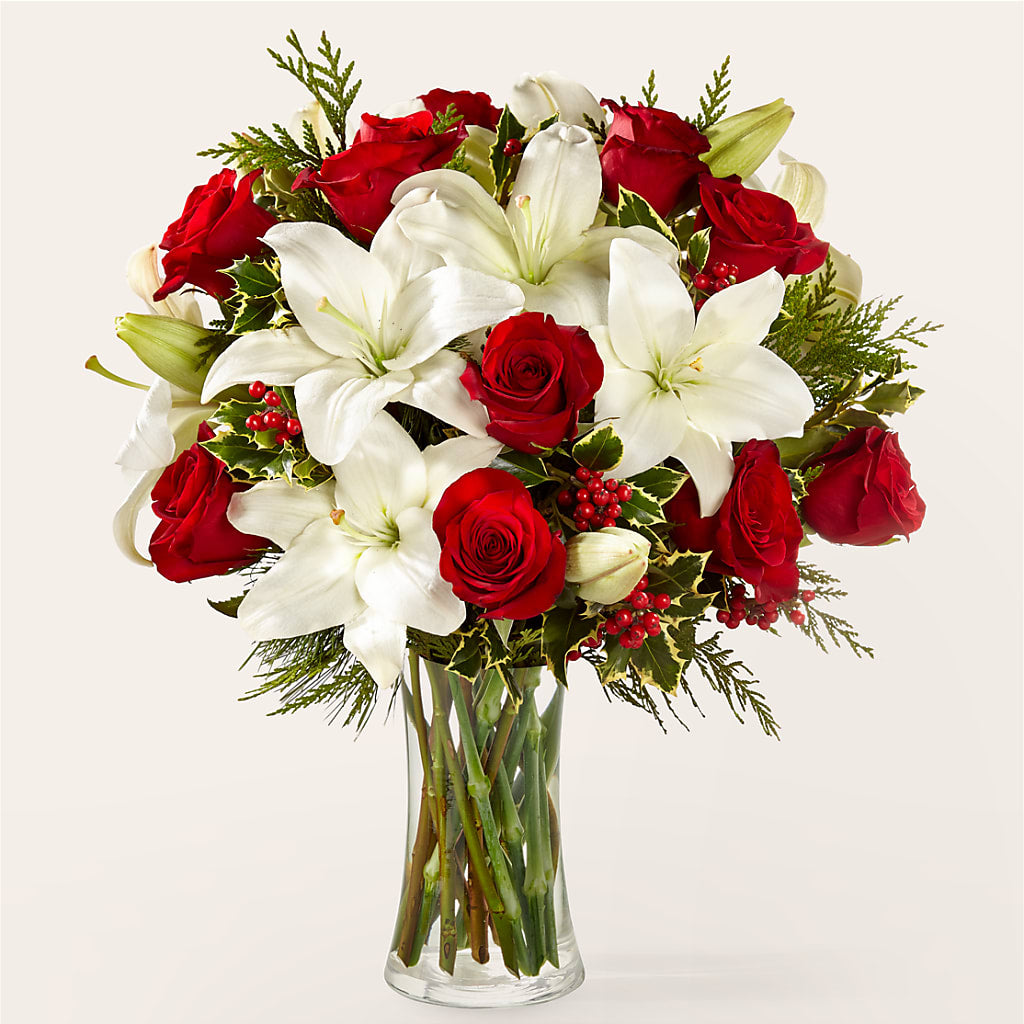 Sparkling Snowflakes Bouquet – The Blessed Florist, Brandon FL