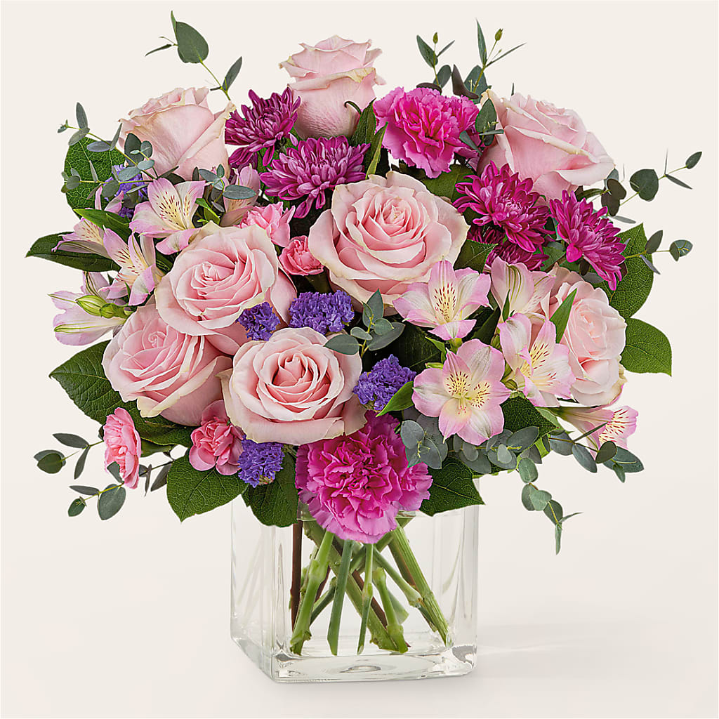 Rosy Radiance Bouquet – The Blessed Florist, Brandon FL