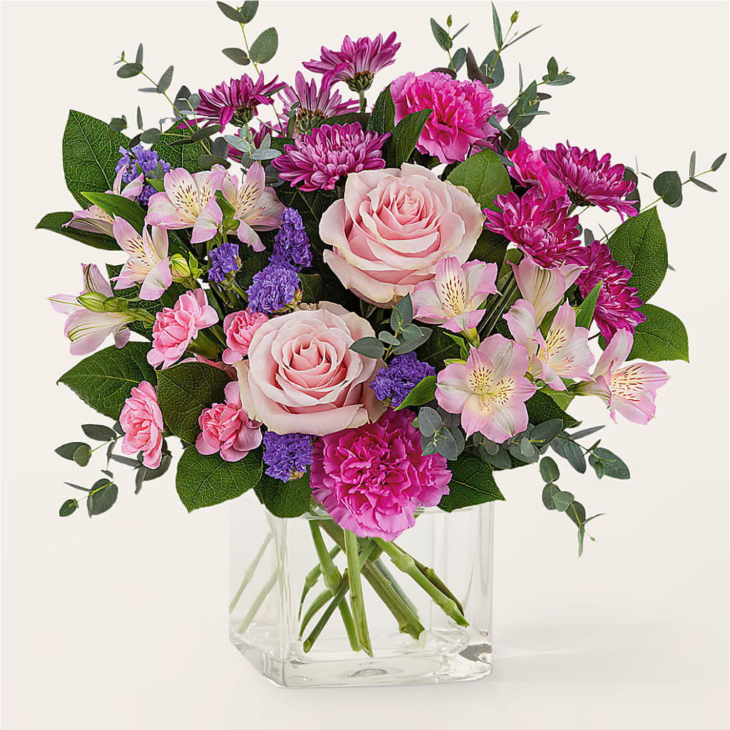 Rosy Radiance Bouquet – The Blessed Florist, Brandon FL