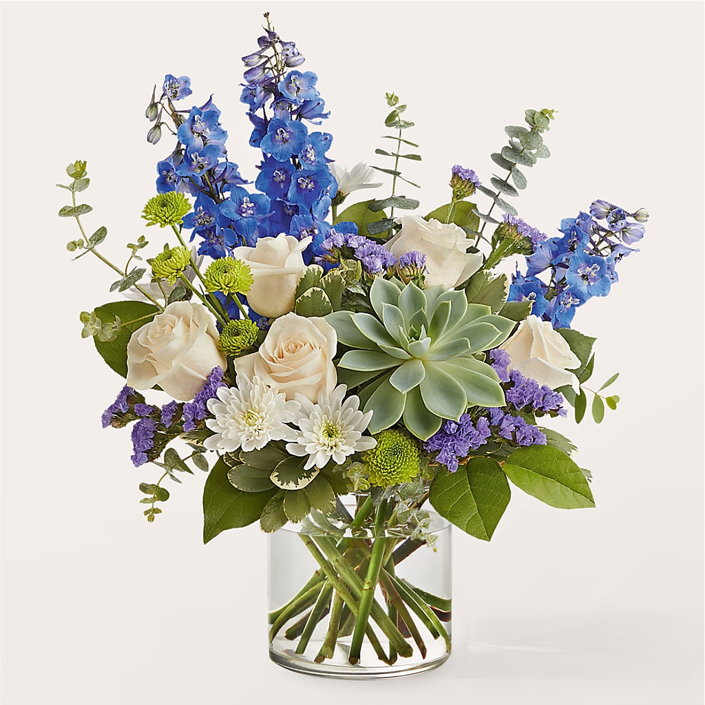 Cerulean Waves Bouquet – The Blessed Florist, Brandon FL