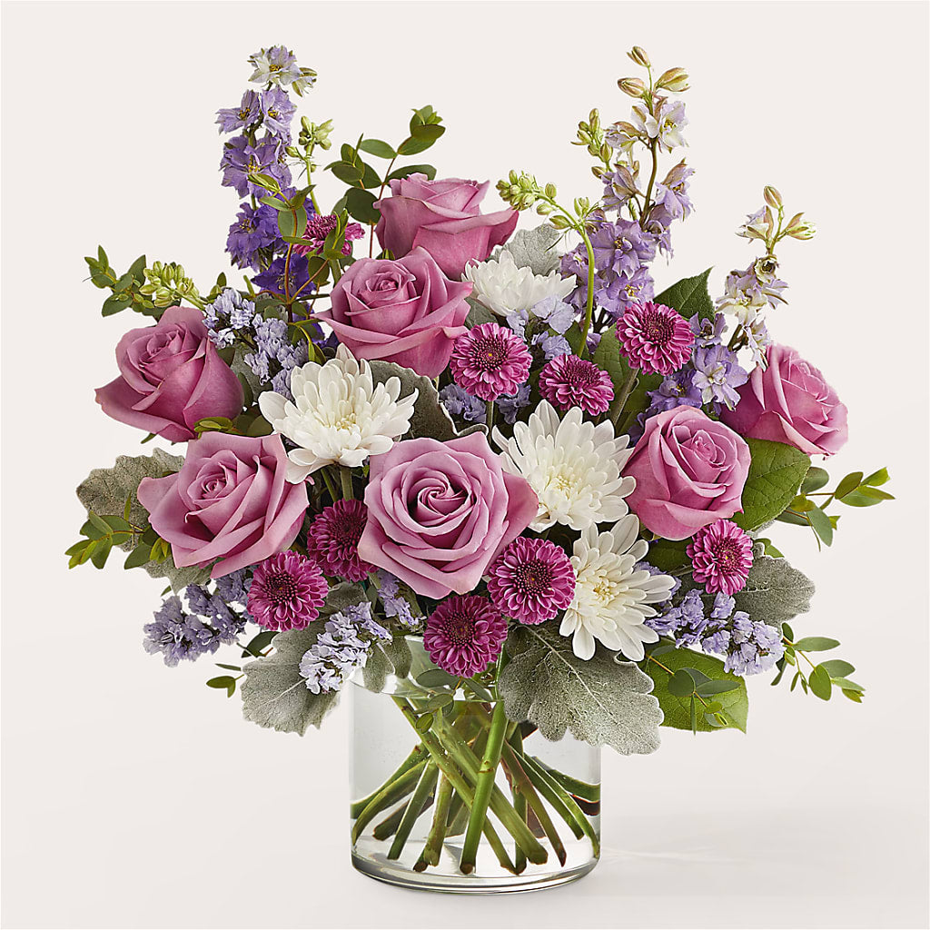 Violet Frost Bouquet – The Blessed Florist, Brandon FL
