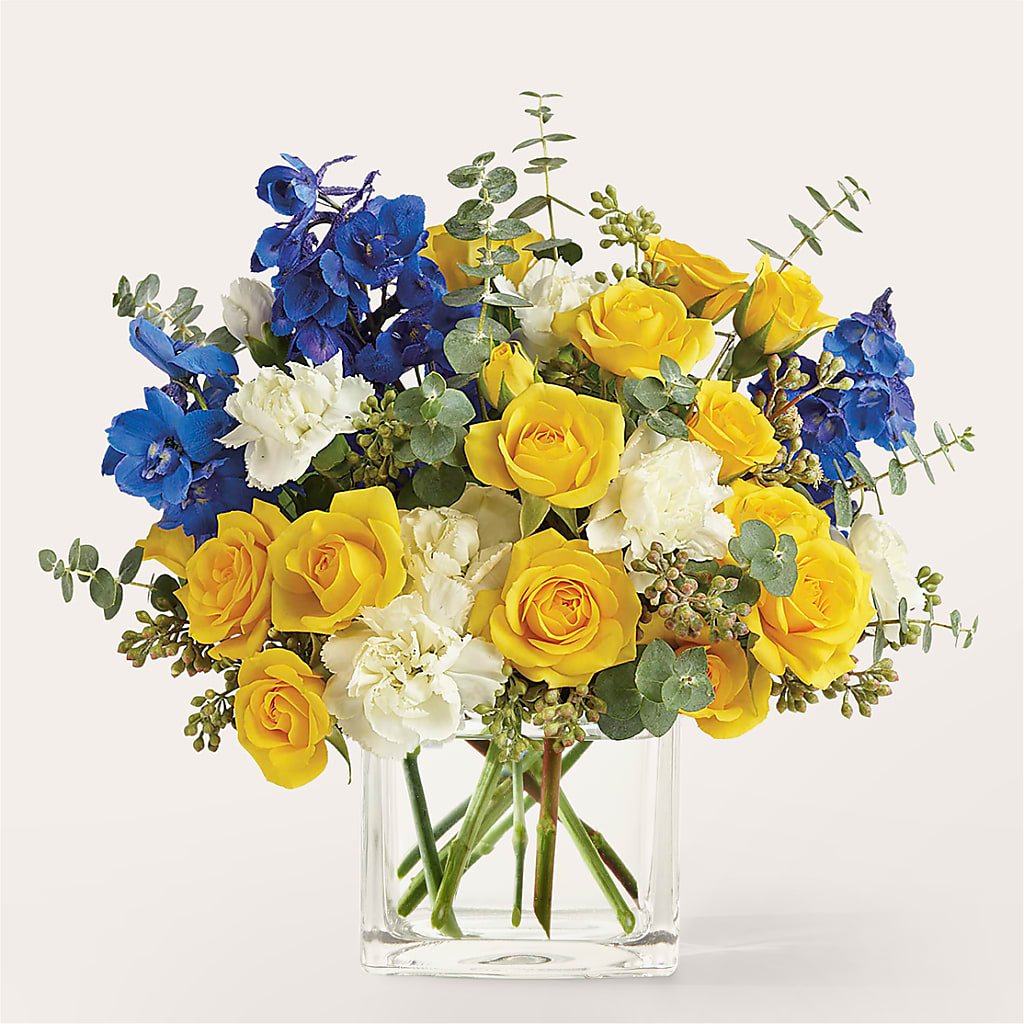 Sparkling Citrine Bouquet – The Blessed Florist, Brandon FL