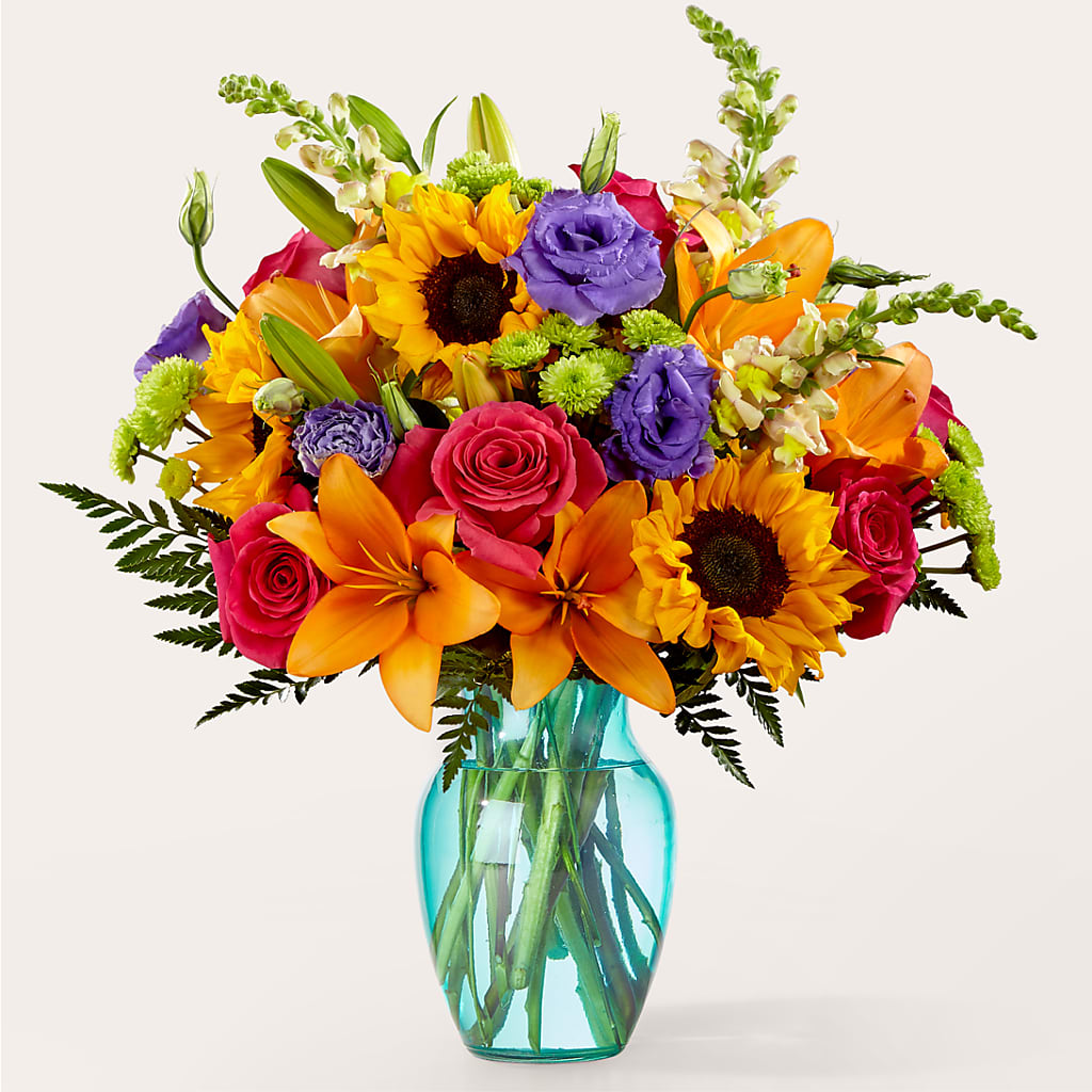 Double Rainbow Bouquet – The Blessed Florist, Brandon FL