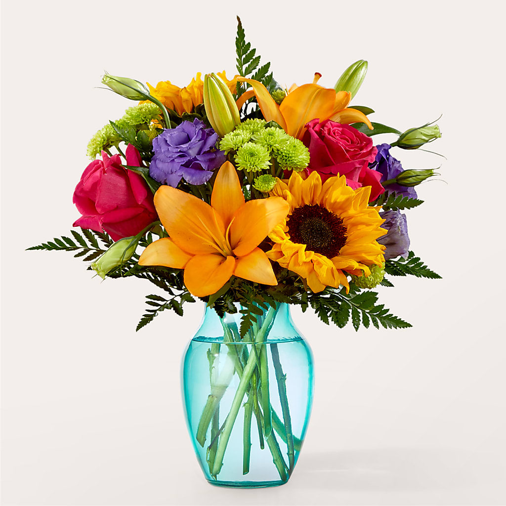 Double Rainbow Bouquet – The Blessed Florist, Brandon FL