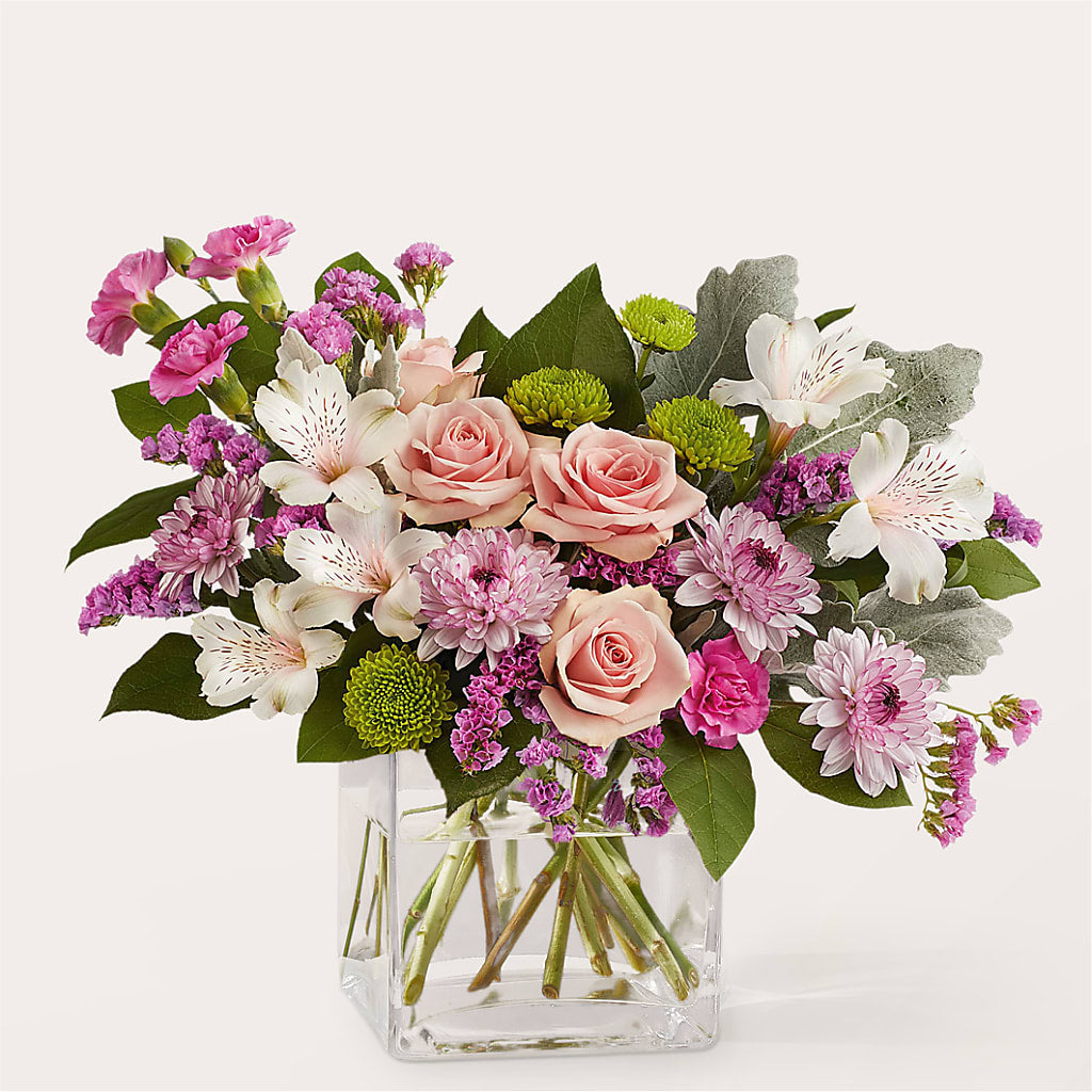 Pink Suede Bouquet – The Blessed Florist, Brandon FL