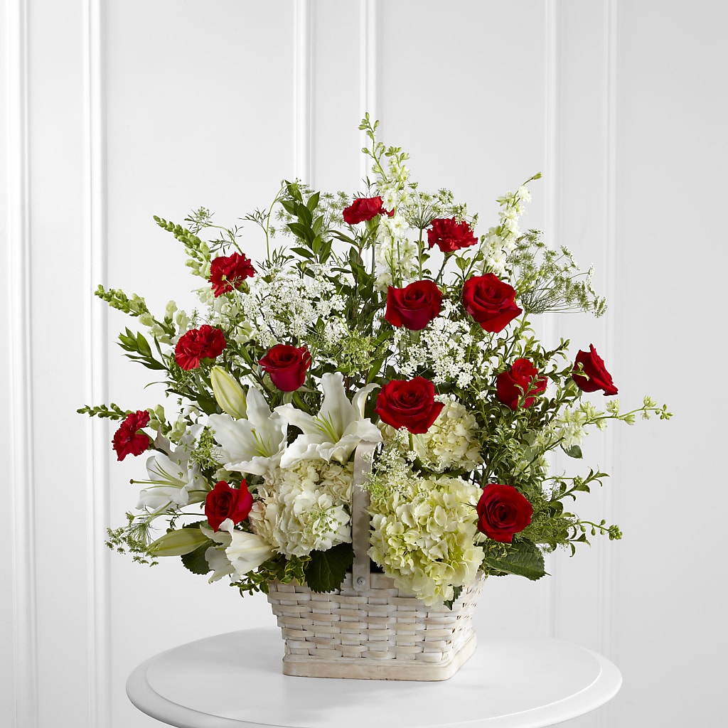 In Loving Memory Arrangement – The Blessed Florist, Brandon FL