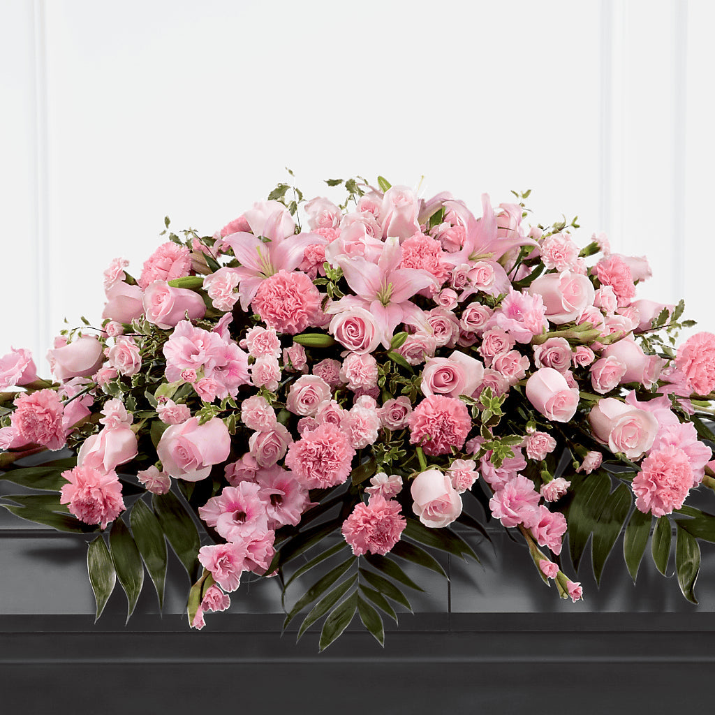 Garden of Comfort Casket Spray (Standard) – The Blessed Florist, Brandon FL