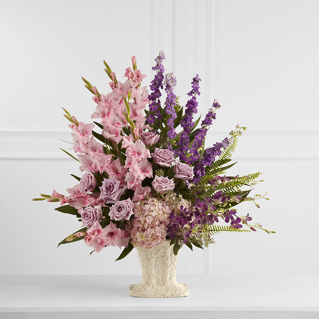 Flowing Garden Arrangement – The Blessed Florist, Brandon FL
