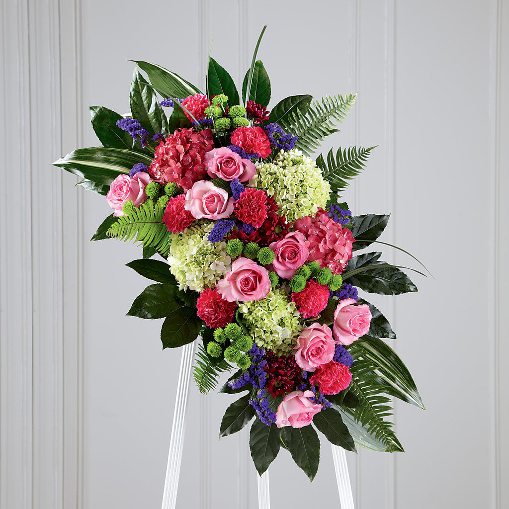 Refreshing Mix Standing Spray – The Blessed Florist, Brandon FL