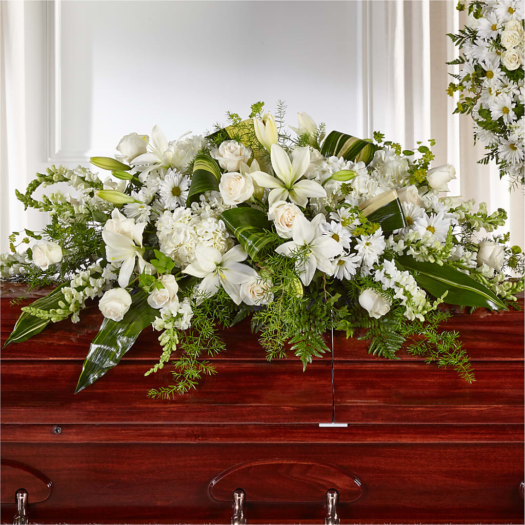 Abundance Casket Spray – The Blessed Florist, Brandon FL