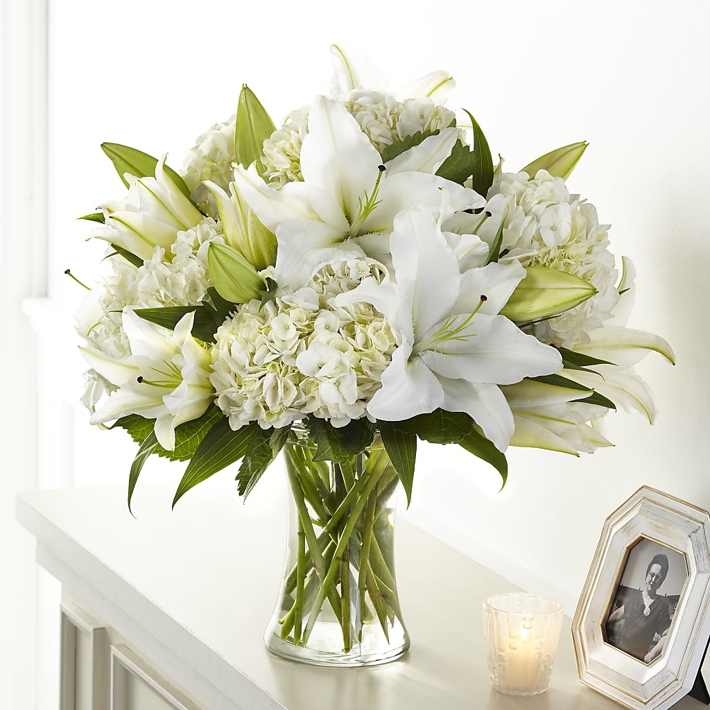 Compassionate Lily Bouquet – The Blessed Florist, Brandon FL