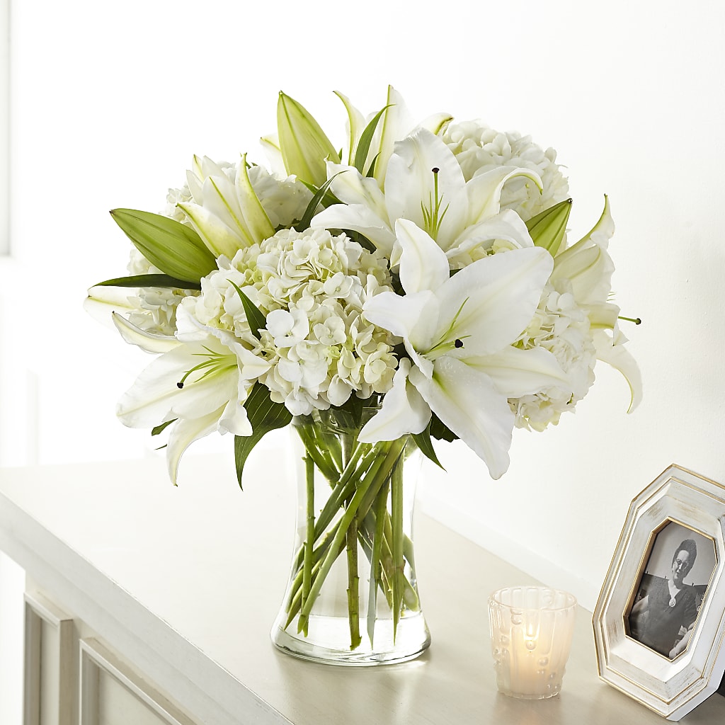 Compassionate Lily Bouquet – The Blessed Florist, Brandon FL
