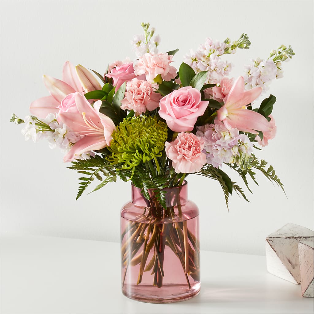 Pretty in Pink Bouquet – The Blessed Florist, Brandon FL