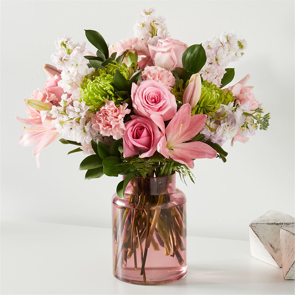 Pretty in Pink Bouquet – The Blessed Florist, Brandon FL