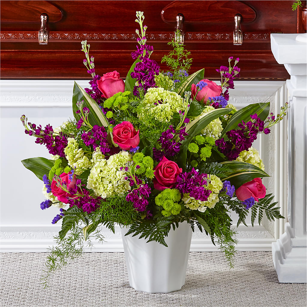 Beautiful Horizons Floor Basket – The Blessed Florist, Brandon FL