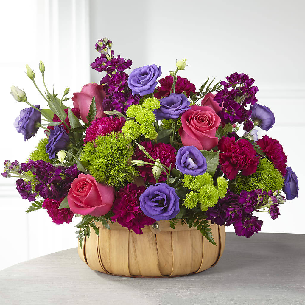 Serene Sanctuary Basket – The Blessed Florist, Brandon FL