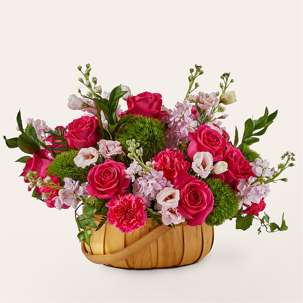 Radiance in Bloom Basket – The Blessed Florist, Brandon FL