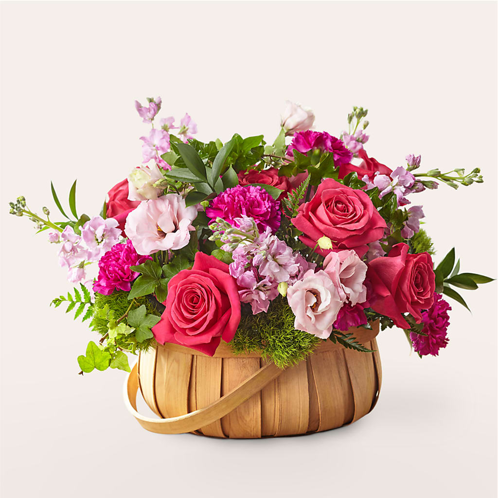 Radiance in Bloom Basket – The Blessed Florist, Brandon FL