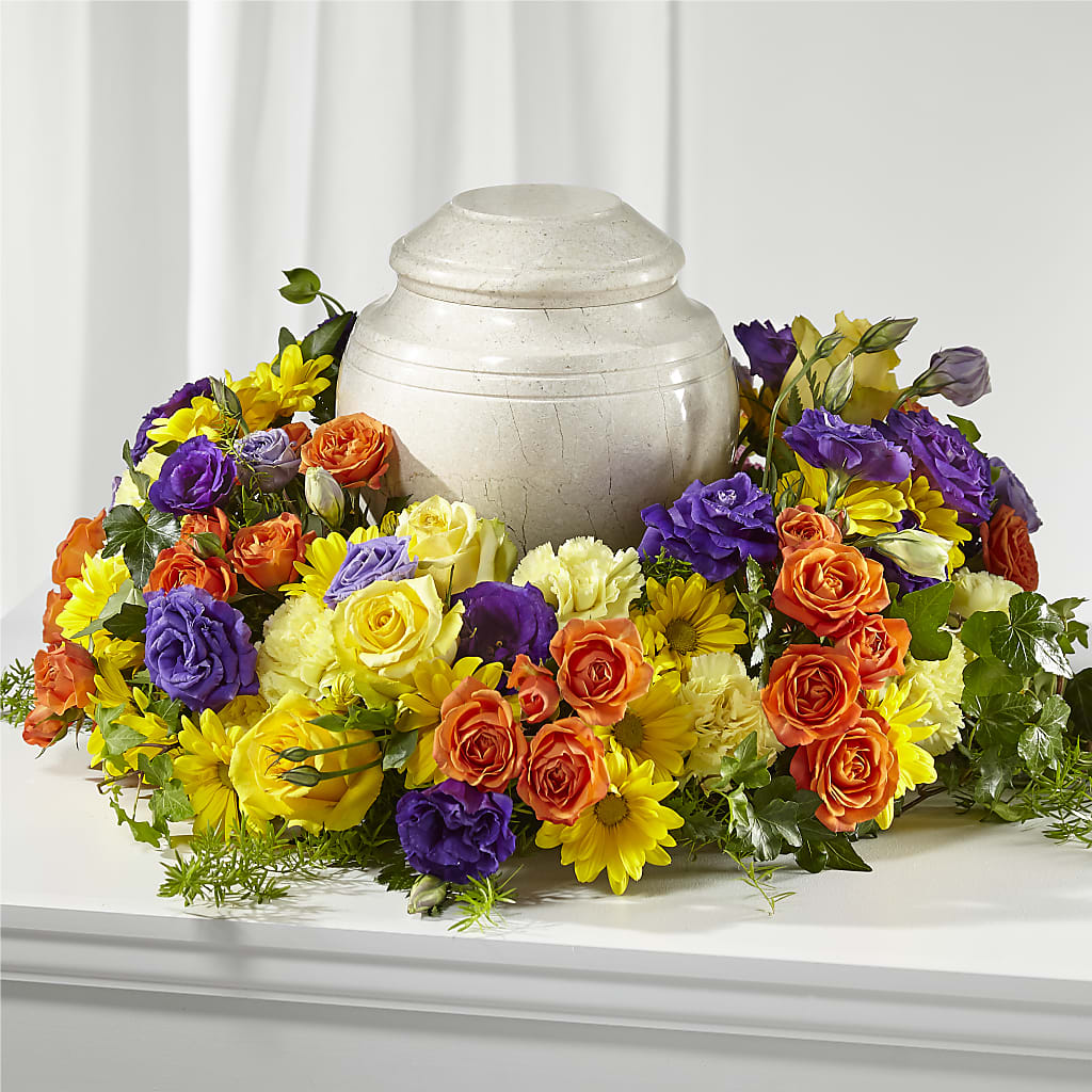 Blossoms of Remembrance Cremation Adornment – The Blessed Florist, Brandon FL
