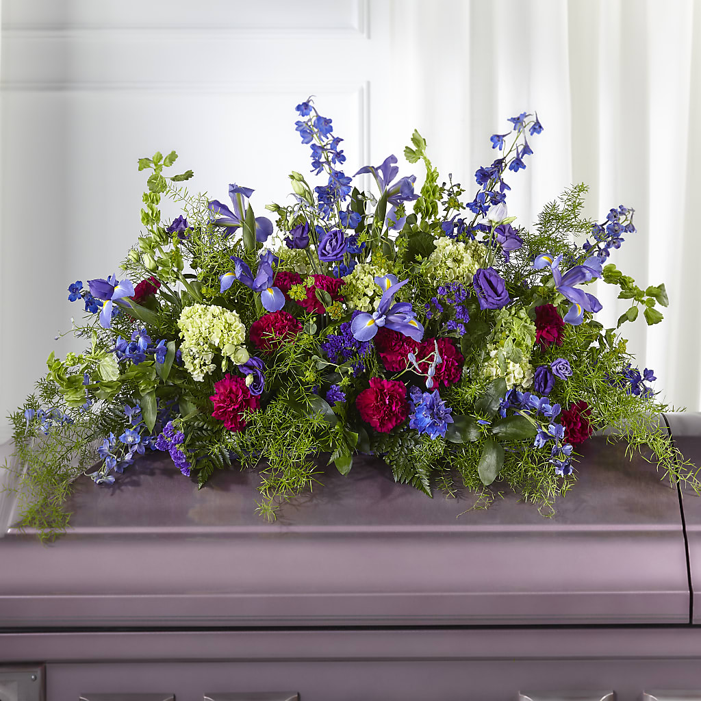 Always Treasured Casket Spray – The Blessed Florist, Brandon FL