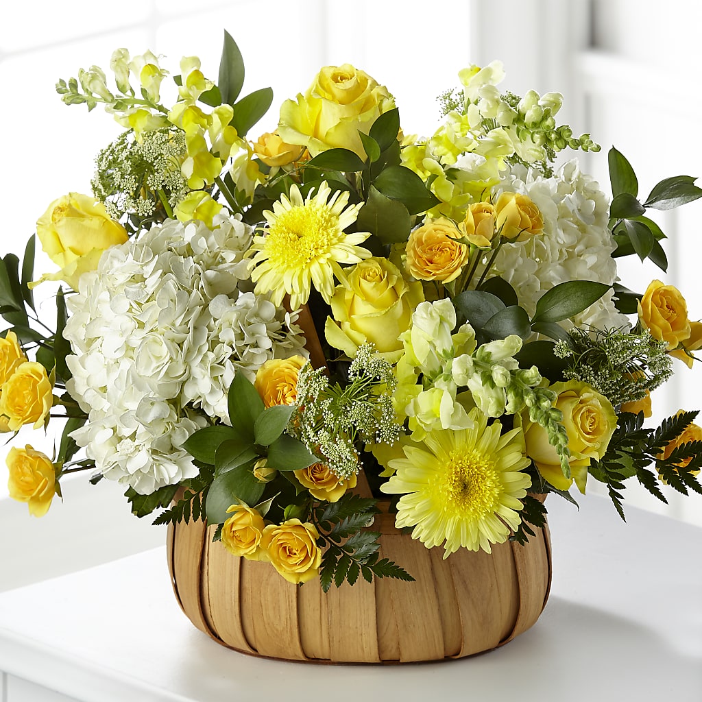Rustic Remembrance Basket – The Blessed Florist, Brandon FL