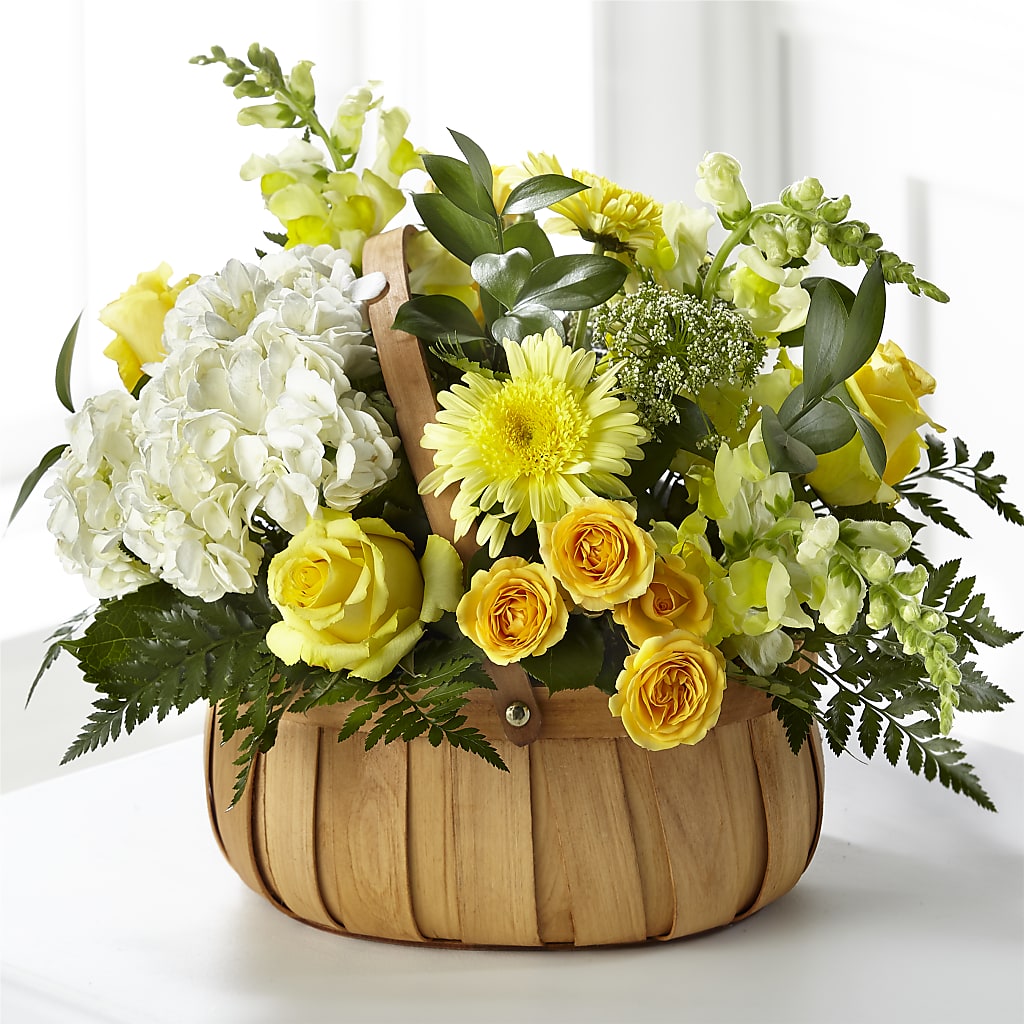 Rustic Remembrance Basket – The Blessed Florist, Brandon FL