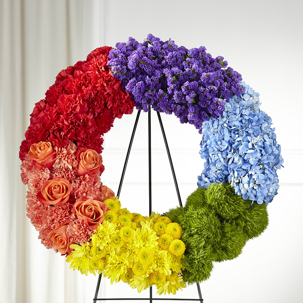 Circle of Love Wreath – The Blessed Florist, Brandon FL