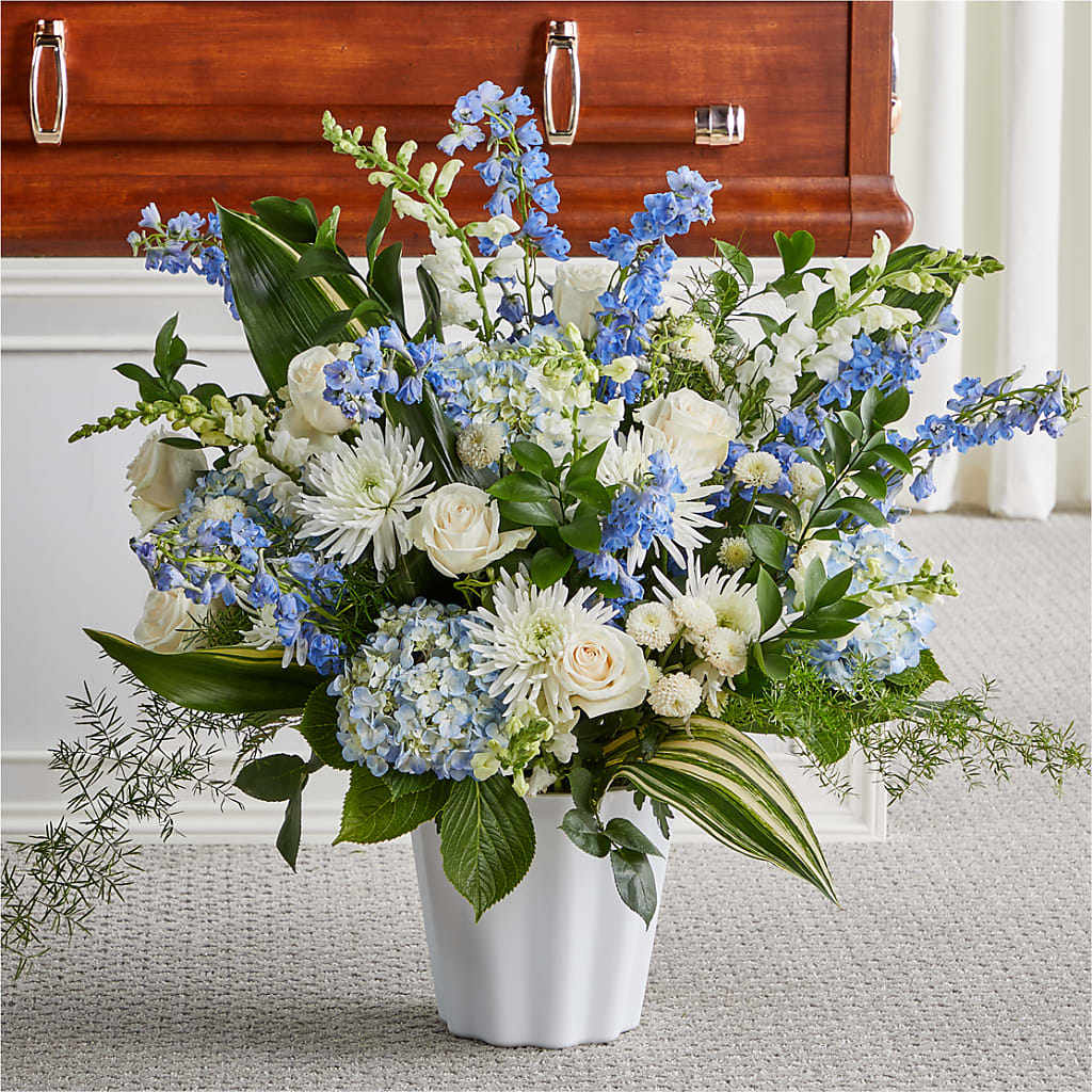 Everlasting Memories Floor Basket – The Blessed Florist, Brandon FL