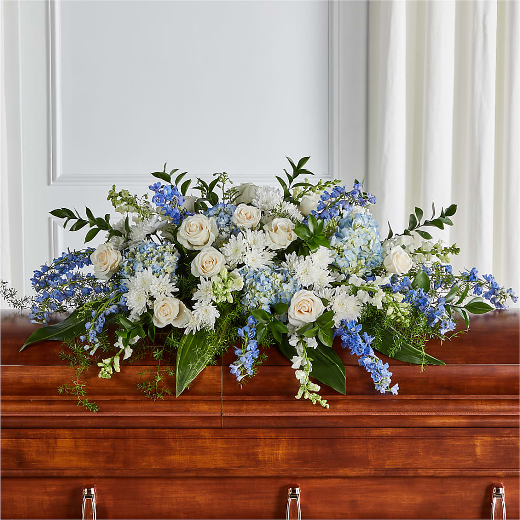 Timeless Essence Casket Spray – The Blessed Florist, Brandon FL