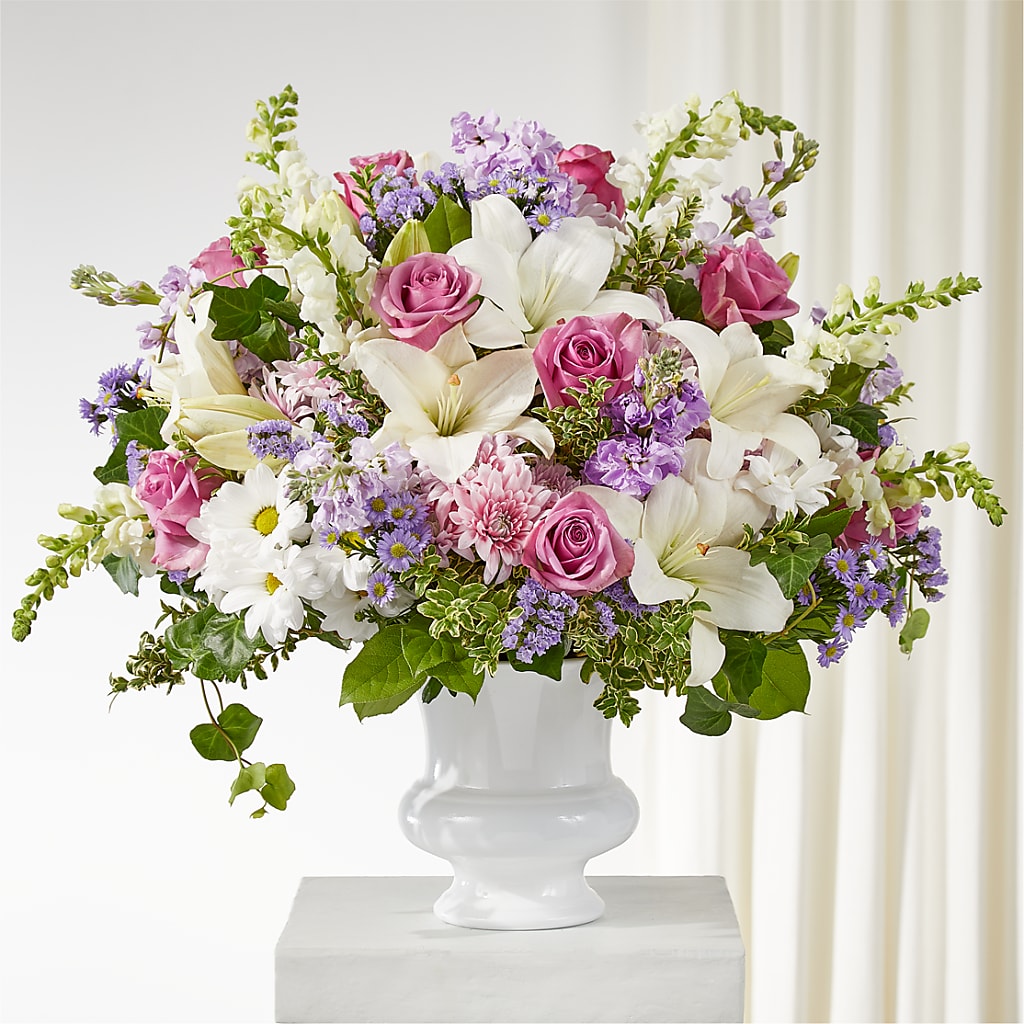 Remarkable Life Urn Arrangement – The Blessed Florist, Brandon FL
