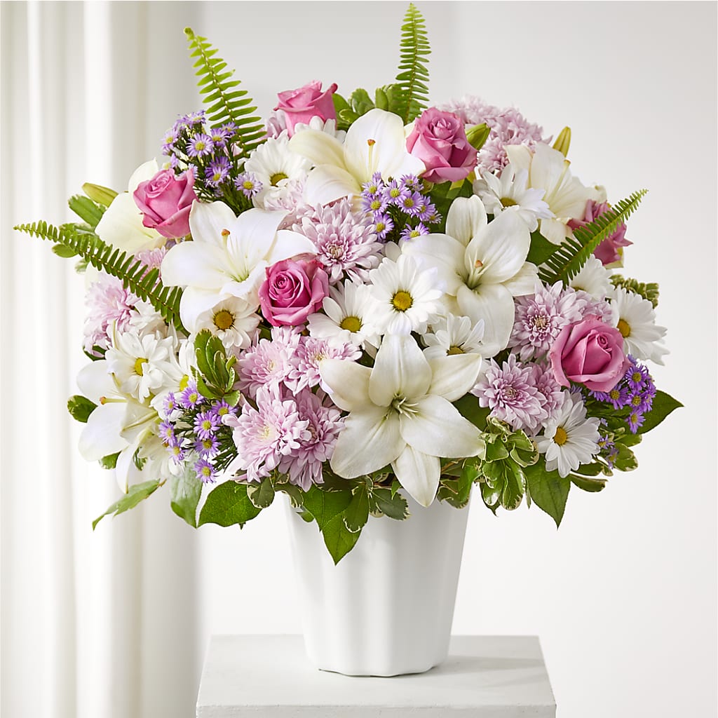Warmest Thoughts Tabletop Basket – The Blessed Florist, Brandon FL