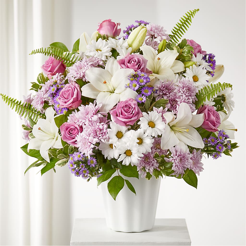 Warmest Thoughts Tabletop Basket – The Blessed Florist, Brandon FL