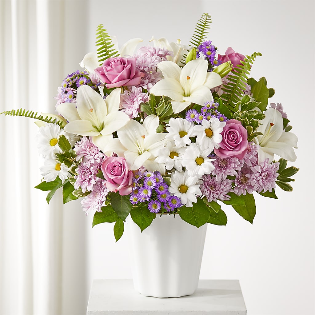 Warmest Thoughts Tabletop Basket – The Blessed Florist, Brandon FL
