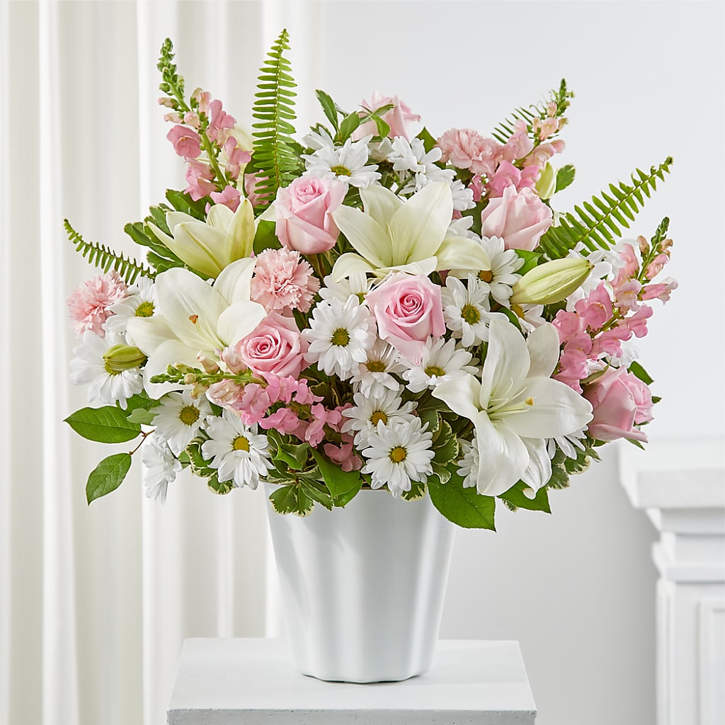 Soft Touch Tabletop Basket – The Blessed Florist, Brandon FL
