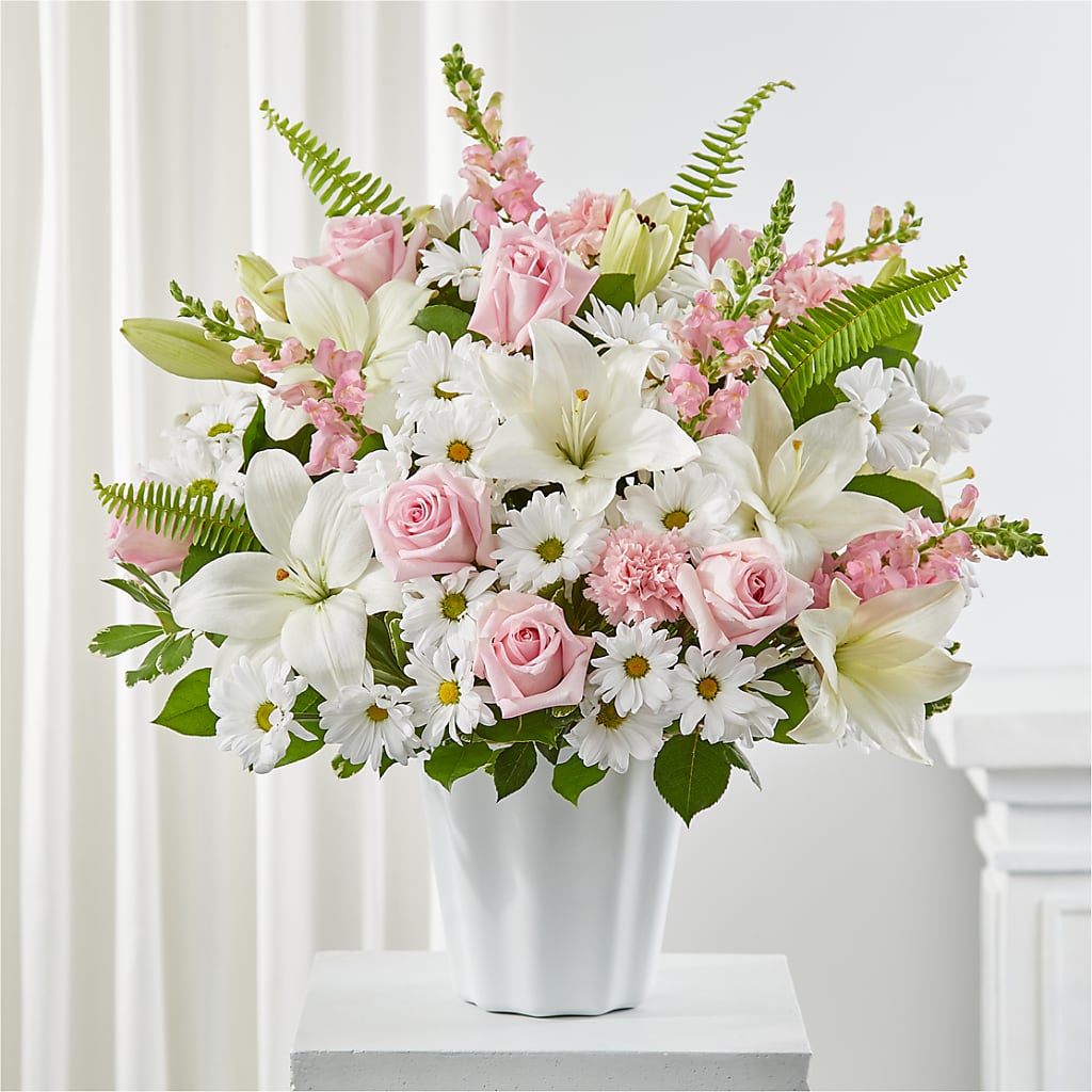 Soft Touch Tabletop Basket – The Blessed Florist, Brandon FL
