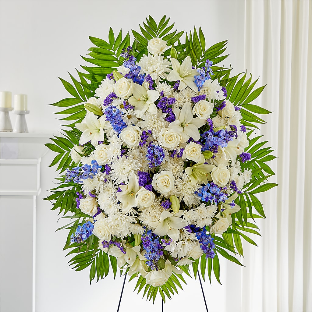 At Rest Standing Spray – The Blessed Florist, Brandon FL