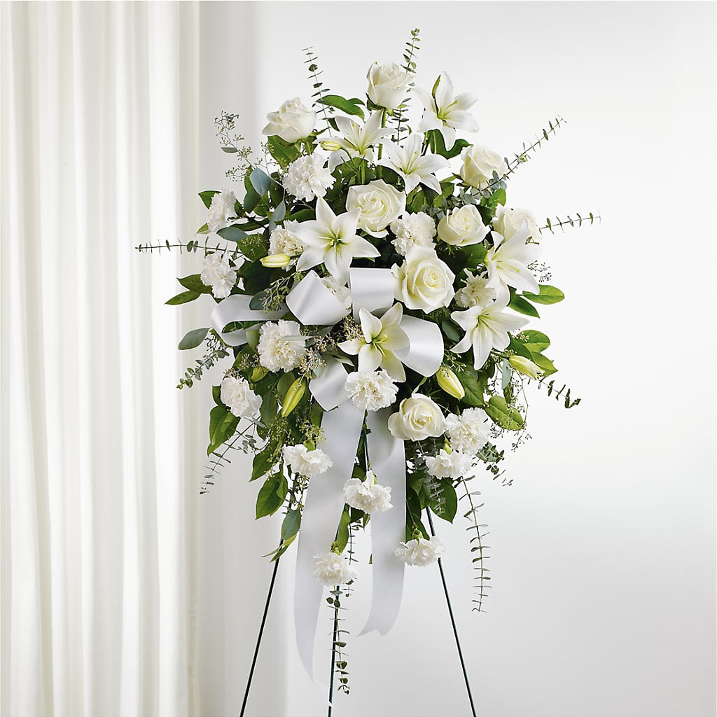 With Care Standing Spray – The Blessed Florist, Brandon FL